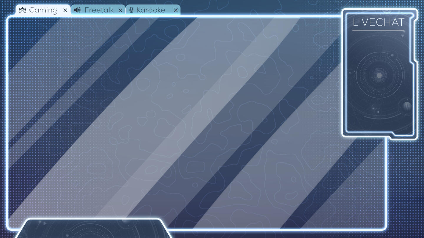 Gaming Stream Overlay by @axel_zeed