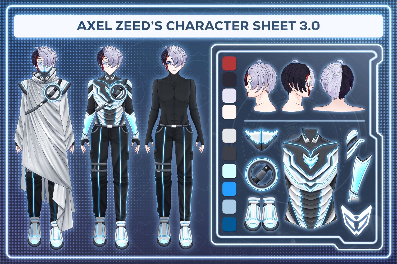 Axel Zeed Reference Sheet