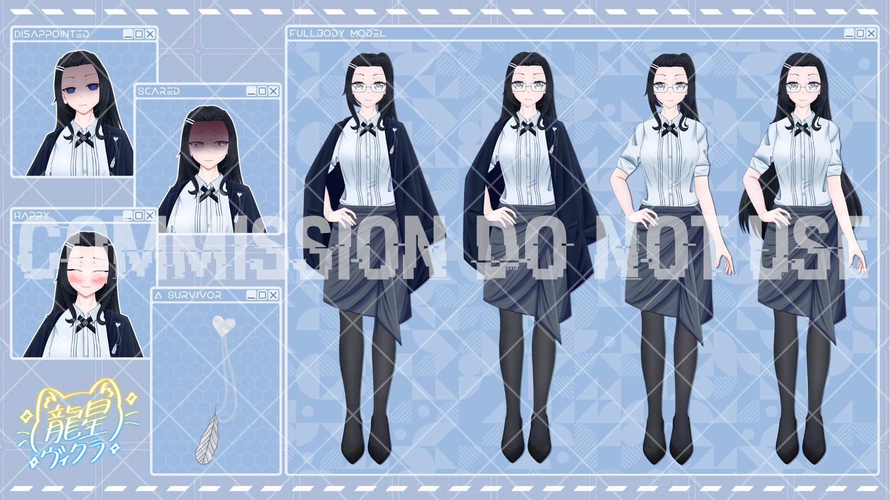 Live2D Model by @vikrary